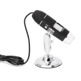 Nikula-1600X USB dijital mikroskop kamera endoskop 8LED büyüteç Metal standı 