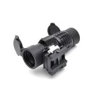 Nikula Magnifier 3x Yakınlaştırmalı Dürbün - 22mm Ray Uyumlu, Katlanır Yaylı Ayaklı