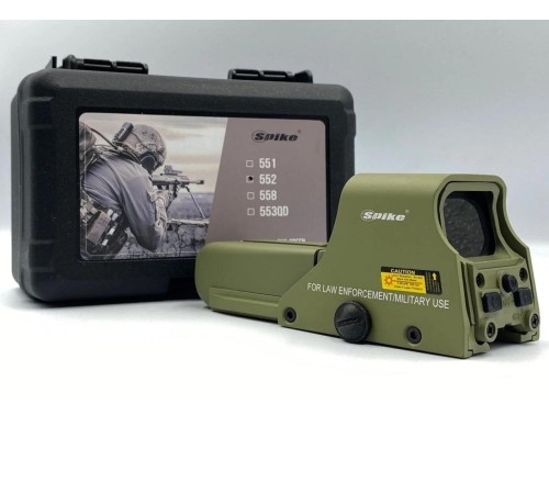 Spike 552 Sight Hedef  Noktalayıcı Nişangâh Reddot - Yeşil