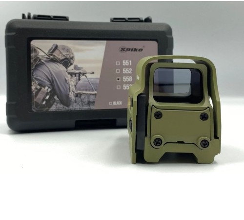 Spike 558 Hedef İşaretleyici Holografik Nişangâh Reddot - Yeşil 