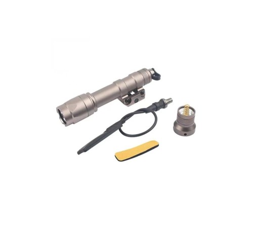 Taktik fener 600 lümen  LED fener Bej