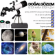 40070 Tripotlu Çantalı Zenith-Barlow X2 Lensli Profesyonel HD Teleskop