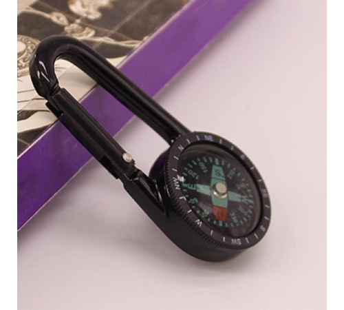 Outdoor Mini Kompas + Thermometer 