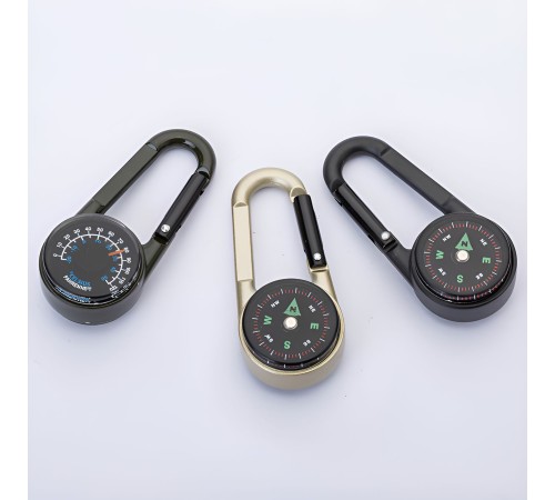 Outdoor Mini Kompas + Thermometer