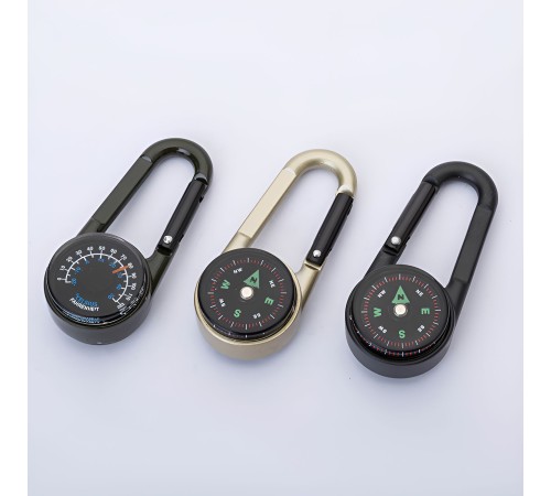 Outdoor Mini Kompas + Thermometer