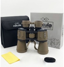 Nikula 20×50 – Geniş ön Mercekli – 1000m/56m El Dürbünü – Çöl Rengi