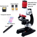 Nikula Eğitici Mikroskop Kiti Zoom Led Işıklı 100x 400x 1200x ST1200X