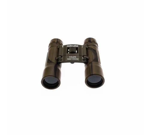 Nikula 10x25 El Dürbünü - Askeri - Kauçuk Kaplama - 1000m/56m