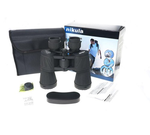 Nikula 10x50 Profesyonel El Dürbünü – Mavi  Mercek – Süper Netlik – 1000m/56m-