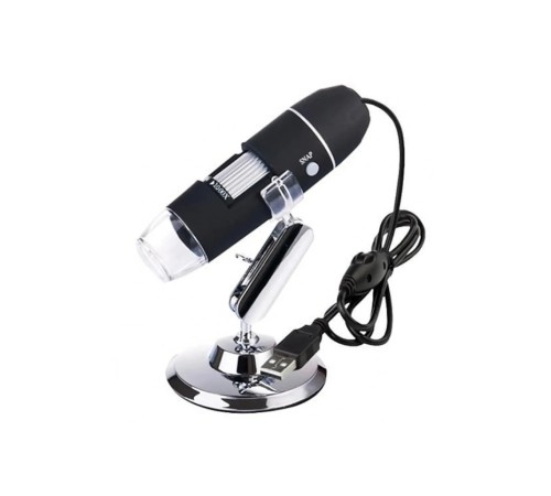 Nikula-1600X USB dijital mikroskop kamera endoskop 8LED büyüteç Metal standı