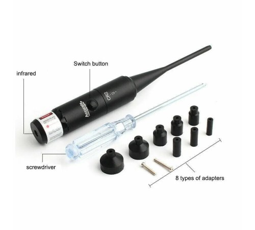 Spike Sıfırlama Lazeri 177 ila .50 kalibre kırmızılazer