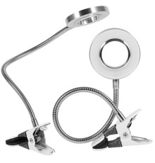 Nikula-8x Büyütmeli Mandallı, Usb girişli Masa Lambalı, Okuma ve Güzellik Salon için Büyüteç 2088A