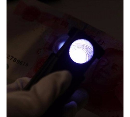 Nikula-Taşınabilir 30x 21mm çekme Tipi Işıklı Büyüteç,mini Cep Büyüteç