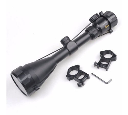 Tr-nikula 3-9x56eg Tüfek Dürbünü çift Işık Kırmızı,yeşil Kaynaklı Zoomlu