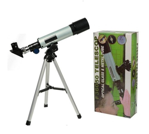 Nikula 50x360 Mini Teleskop Kara Uzay Teleskobu Aliminyum Gövde Tripodlu