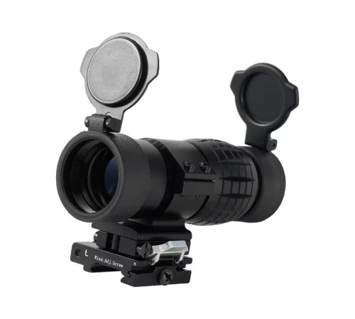 Nikula Magnifier 3x Yakınlaştırmalı Dürbün - 22mm Ray Uyumlu, Katlanır Yaylı Ayaklı