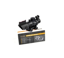 SPIKE 4X32 Kırmızı Işıklı Tüfek Dürbünü 4x32