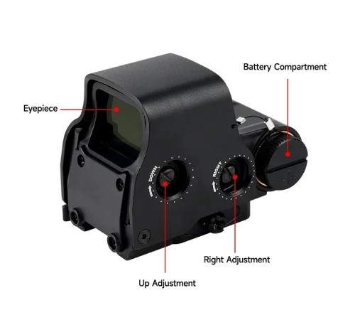 Spike 558 Metal Holografik Kırmızı/Yeşil Nokta Nişangahı