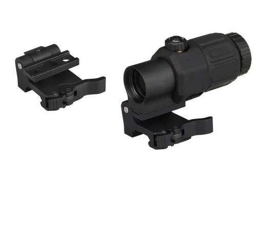 Nikula Magnifier 5x Yakınlaştırmalı Dürbün - 22mm Ray Uyumlu, Katlanır Yaylı Ayaklı