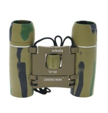 70x60 Nikula Cepte taşımalı Kauçuk kaplamalı Mini Dürbün Kamuflaj