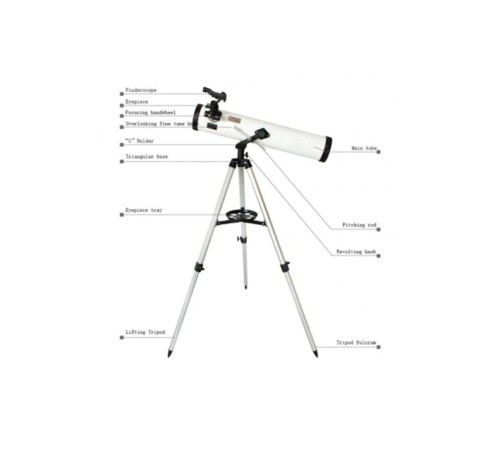 Nikula-76x700 Profesyonel Aynalı  Uzay Teleskopu-Beyaz