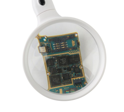 Nikula-Masaüstü 10X Led Işıklı Büyüteç Okuma El Sanatları Onarım Büyüteç 7765