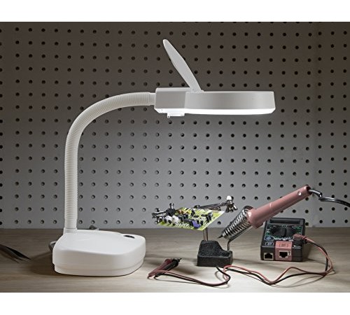 Nikula-3,5x Floresan Işıklı Masa Büyüteç Lambası - 808A