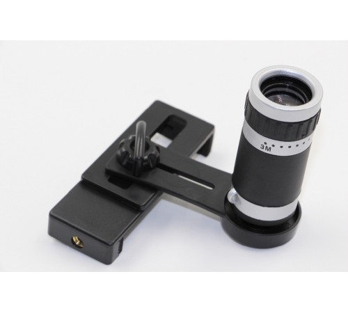 8x18 Zoom Teleskop Telefon Kamera Lensi Mini El Dürbünü