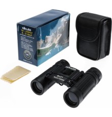 8x21 Nikula Dürbün Siyah  Av Dürbünü 56m/1000m Kauçuk Kaplama