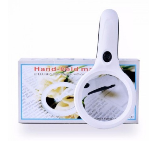 Nikula-8 Ledli 2.5x90mm & 8x22mm El Büyüteç, Takı, Okuma,para Kontrol Için