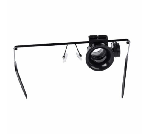 Nikula-Gözlük Model 20x16mm Optik Lens Led ışık Monoküler Büyüteç