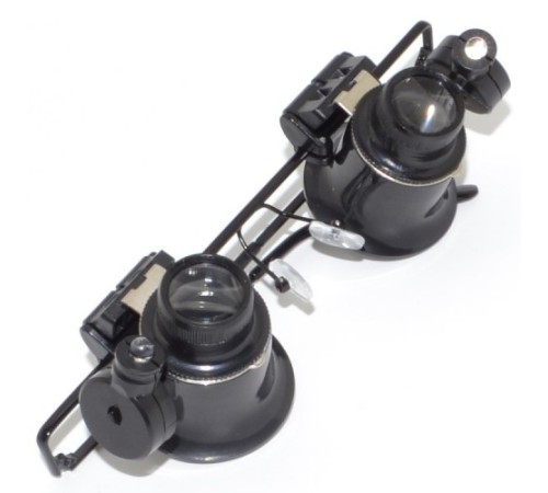 Nikula-Gözlük Model çıft Led Aydınlatma ,saat Onarımı Için Harika Büyüteç