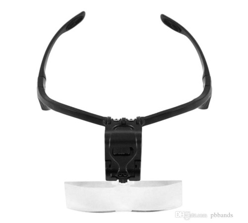 Nikula-Işıklı Gözlük Büyüteç - 5 Farklı Lens 9892B