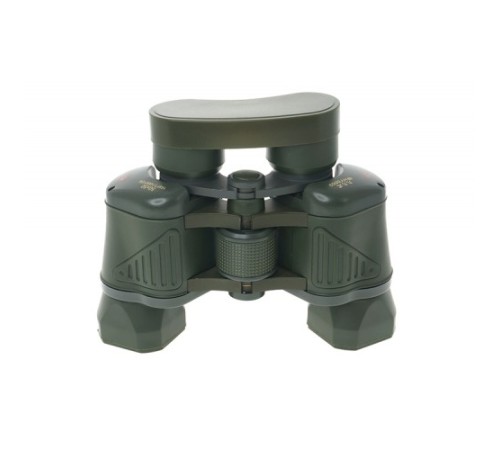 Alc 50x50 El Dürbünü üstün Kalite Kauçuk Kaplamalı Kırmızı Camlı