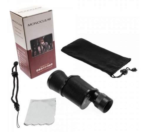 Baigish 10x40 Metal Deri Kaplamalı Rus Modeli Monoküler Dürbün