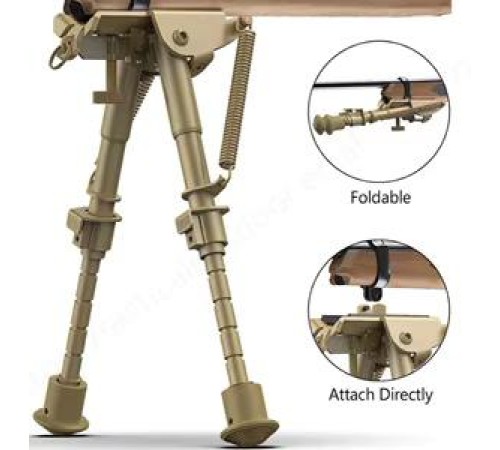 Üstün Metal Alaşım Yaylı Bipod Çatalayak