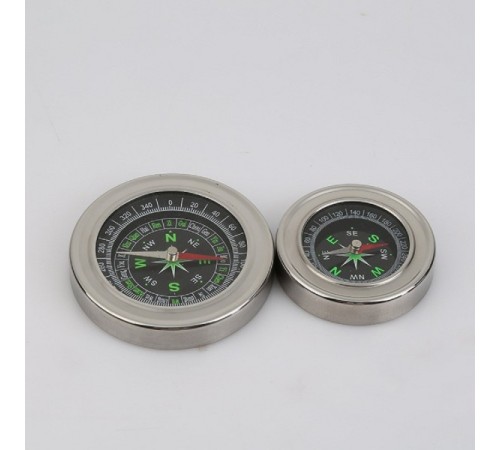 Nikula-Yuvarlak Metal Kasa Dayanıklı Pusula 80mm