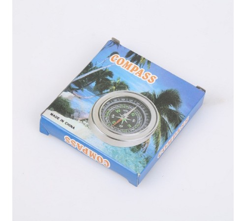 Nikula-Yuvarlak Metal Kasa Dayanıklı Pusula 80mm