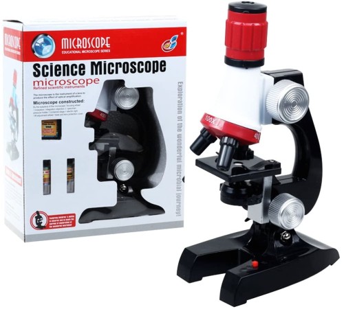 Nikula Eğitici Mikroskop Kiti Zoom Led Işıklı 100x 400x 1200x ST1200X