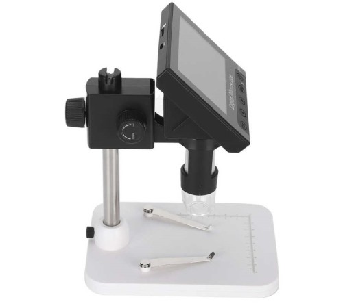 Nikula- 1000X 2.0MP USB dijital elektronik mikroskop 8 LCD ekran VGA büyüteç Dm4-s