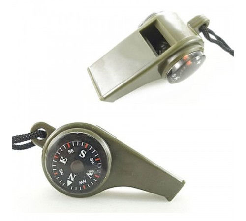 Nikula-çok Fonksiyonlu Düdük Pusula,  Kamp Termometre Acil Survival Dişli Düdük