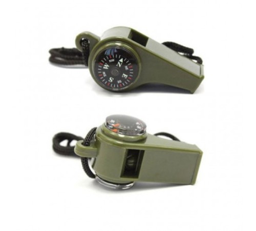 Nikula-çok Fonksiyonlu Düdük Pusula,  Kamp Termometre Acil Survival Dişli Düdük