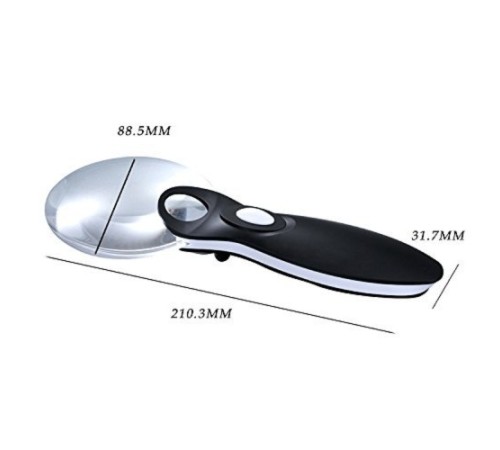 Nikula- Kontrolü Için 10x 20x,2led ışıklı El Büyüteç