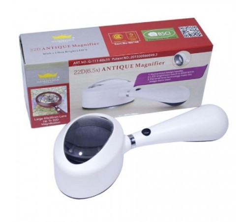 Nikula- Işıklı 60x35 El Büyüteç