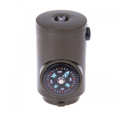 Nikula-çok Fonksiyonlu Askeridüdük Pusula Termometre Ile Led Işık