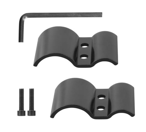 2x10mm 31mm Namlu Montaj Klip Taktik El Feneri Torch Sight Lazer Kapsam Kelepçe