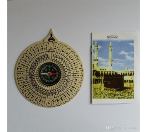 Nikula-Cüzdan Şeklinde Kıble Tayini İçin Pusula