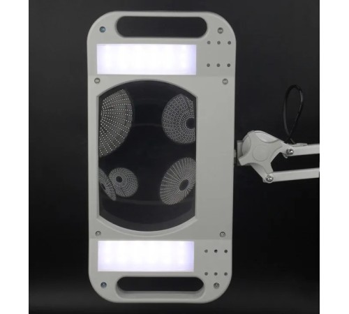 Nikula-10X LED Akrobat Büyüteç 2x15w 170x113 mm 10 Diopter Mercek LT-86G