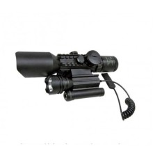 3-10x42 Nikula Zoomlu Av Tüfeği Dürbünü Tüfek Lazeri Zenon Fenerli M9