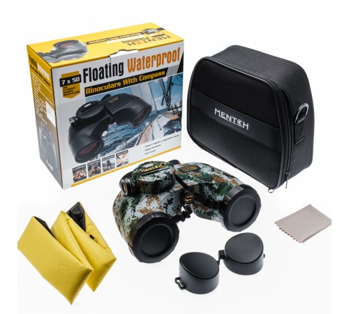 Mentch 7x50 Profesyonel Dürbün 1000m/132m Su Geçirmez Askeri